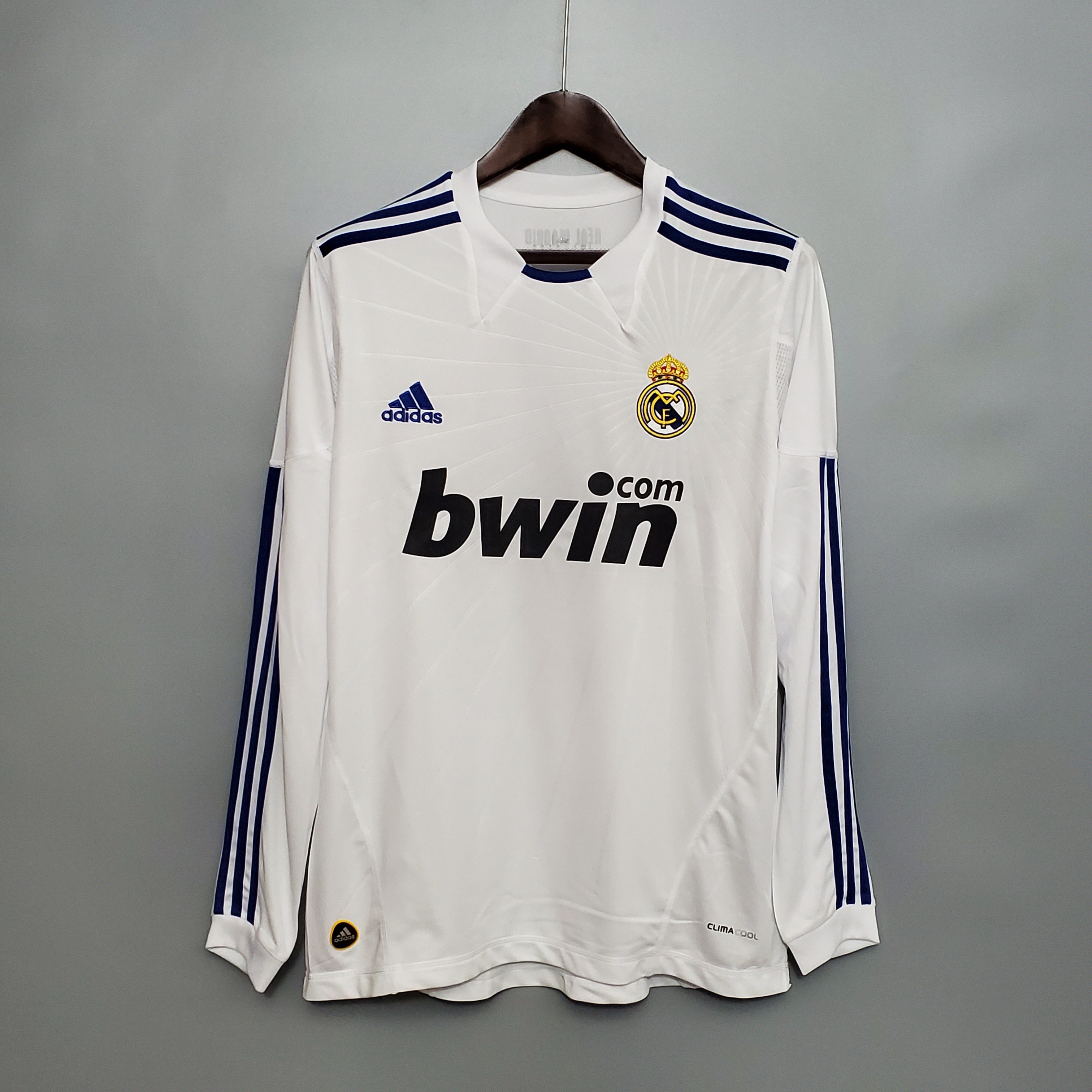 10/11 Real Madrid Home Long Sleeve Retro Jersey