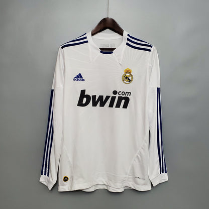 10/11 Real Madrid Home Long Sleeve Retro Jersey