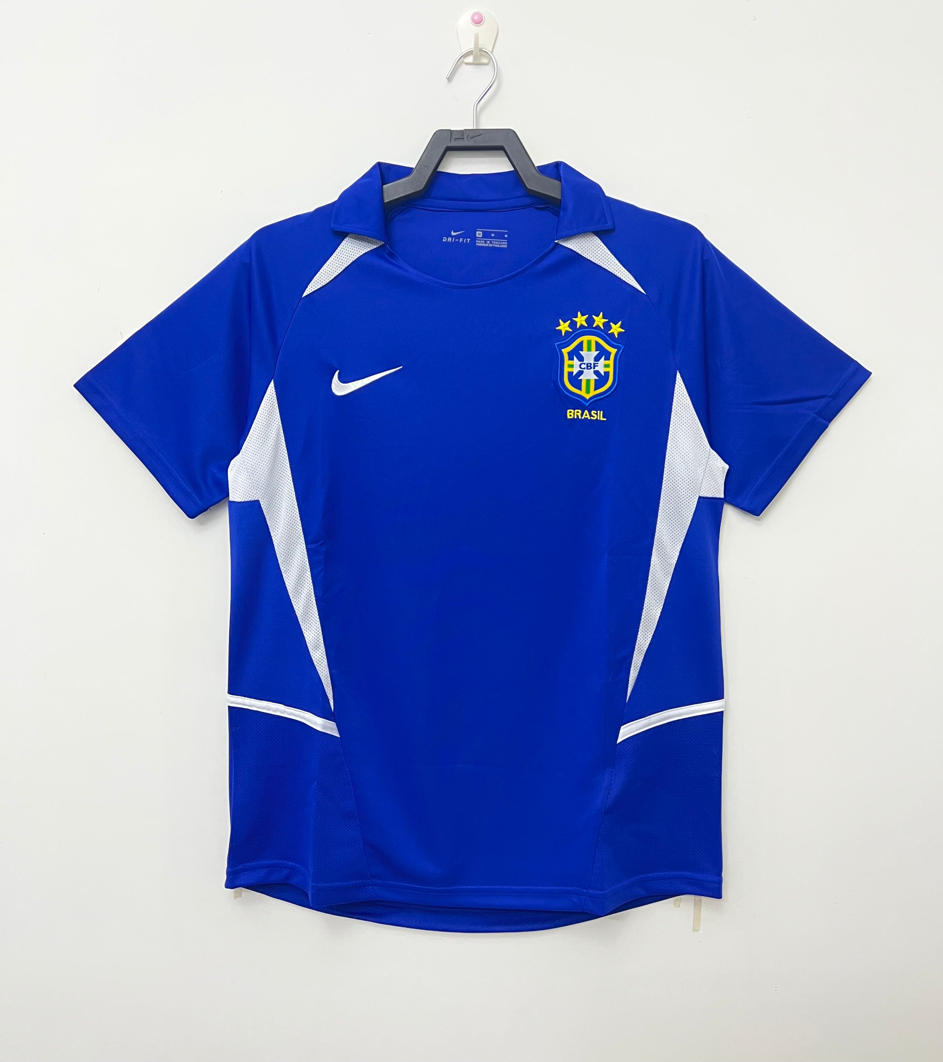2002 Brazil away Retro Jersey