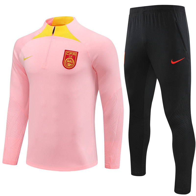 Chinese Team Pink Tracksuit