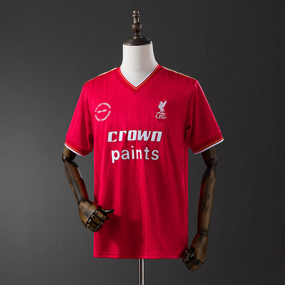 85/86 Liverpool Home Retro Jersey