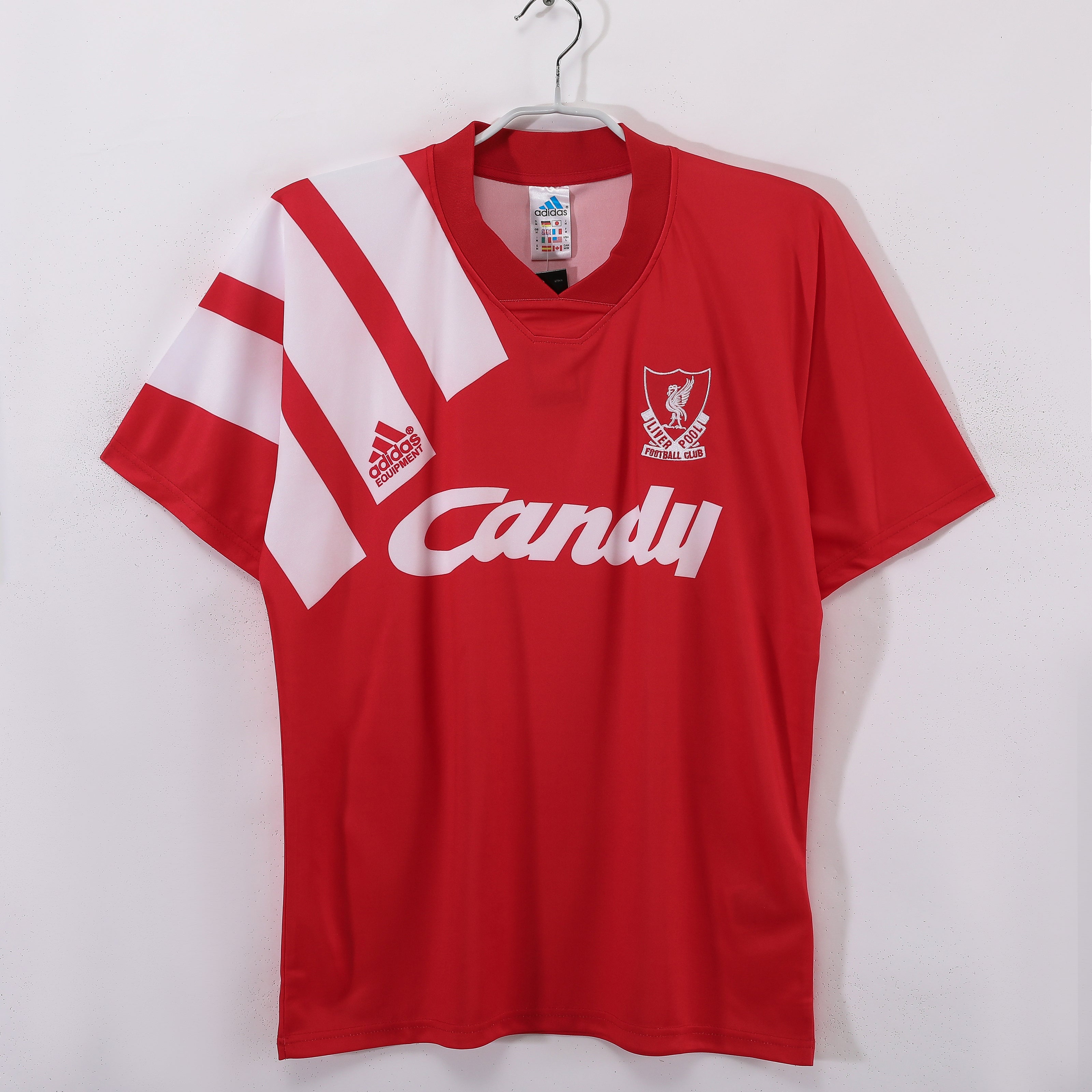 91/92 Liverpool Home Jersey