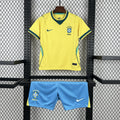 2026 World Cup Brazil Home Kids Kit