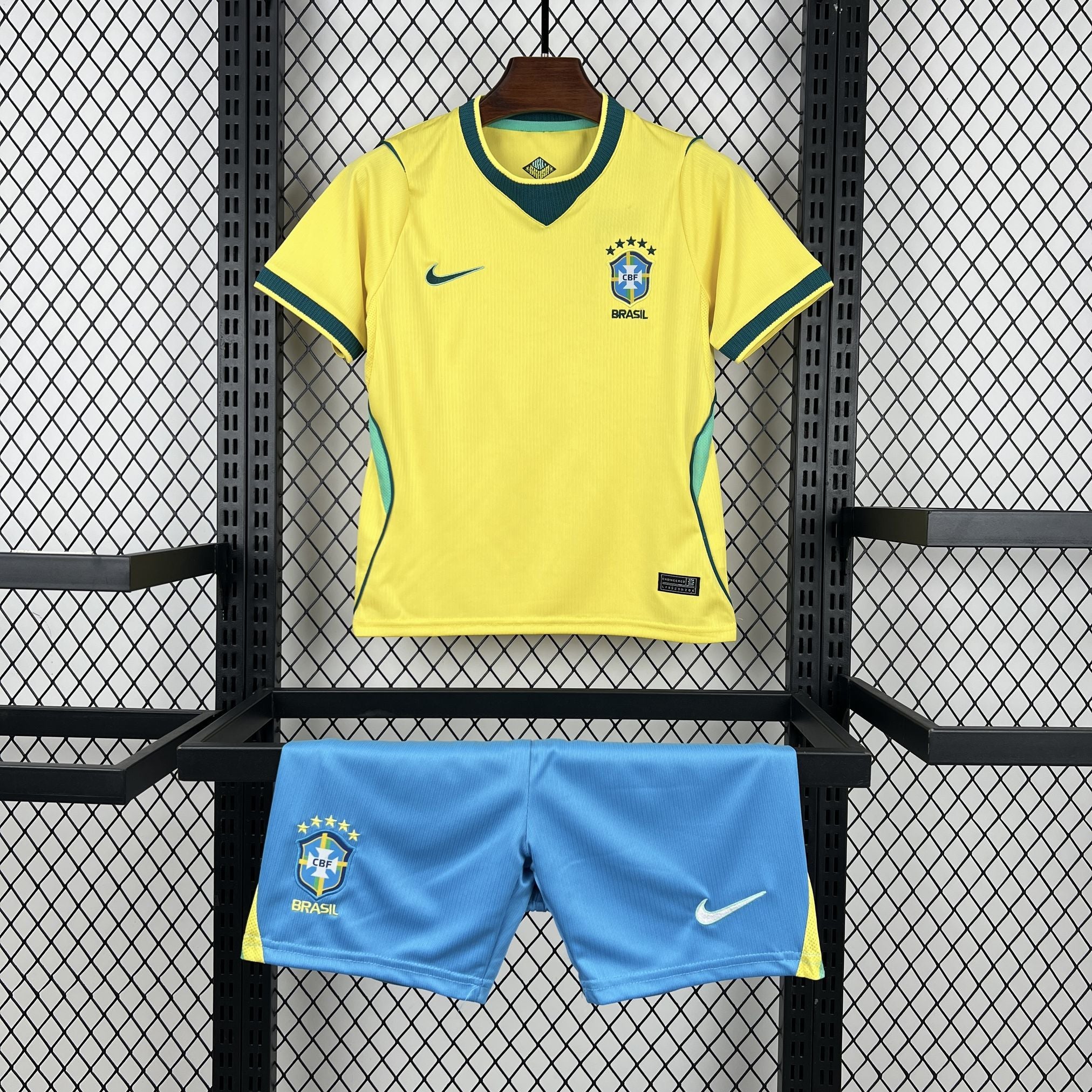 2026 World Cup Brazil Home Kids Kit