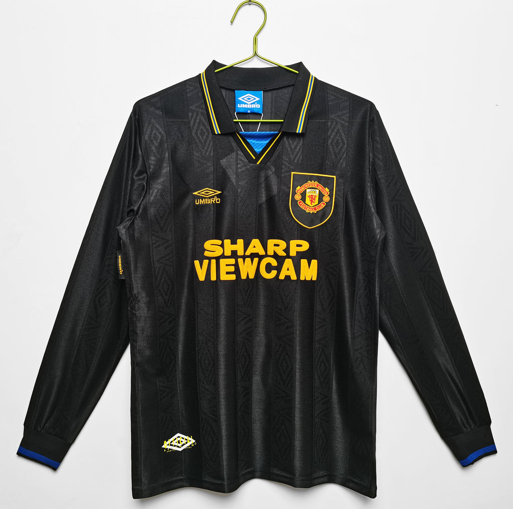 93/94 Manchester United Away Long Sleeve Jersey