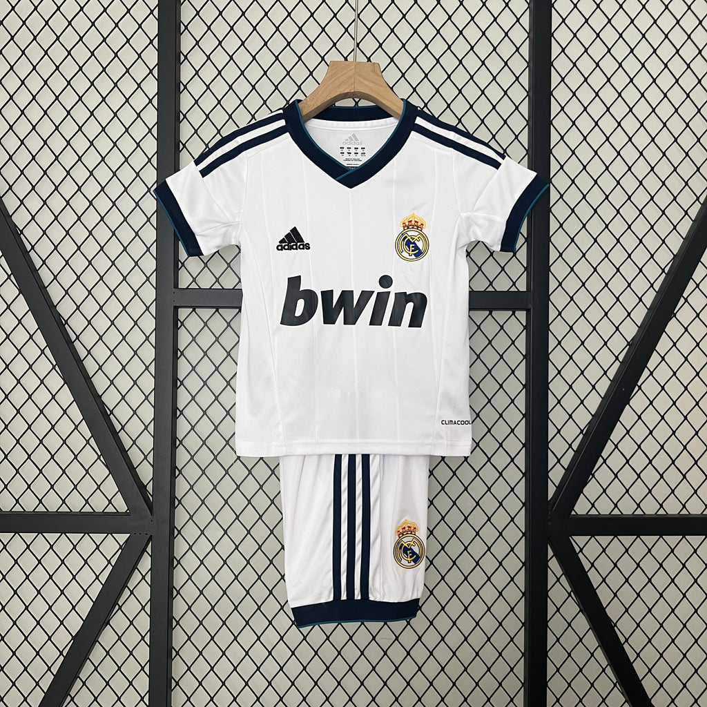 12/13 Real Madrid Home Retro Kids Kit