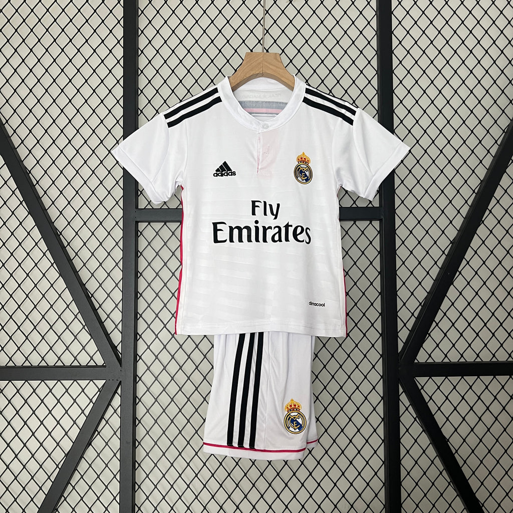 14/15 Real Madrid Home Retro Kids Kit