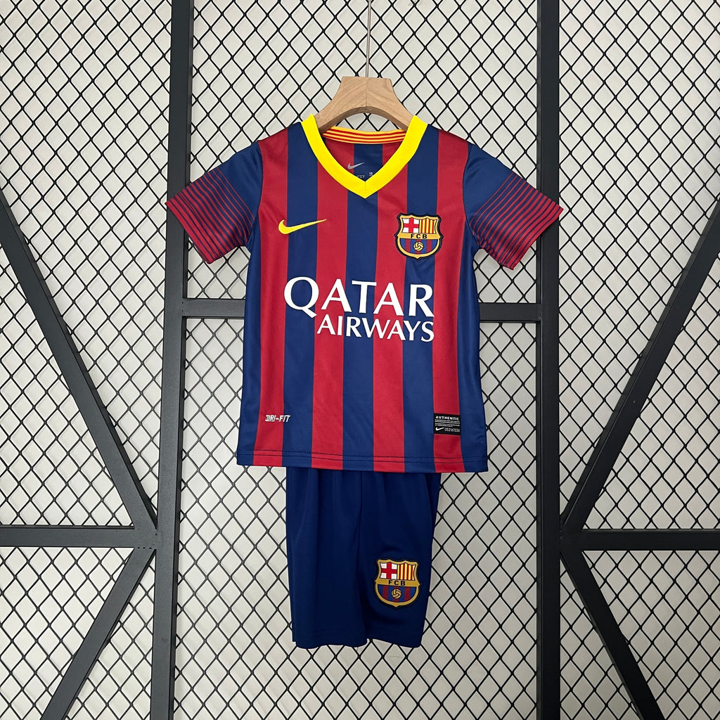 13/14 Barcelona Home Retro Kids Kit
