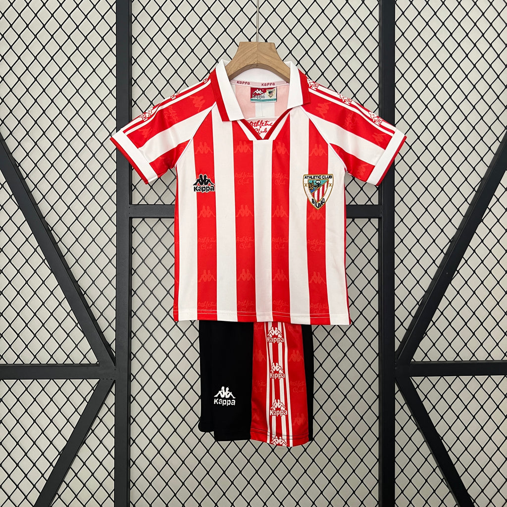 95/97 Athletic Bilbao Home Retro Kids Kit