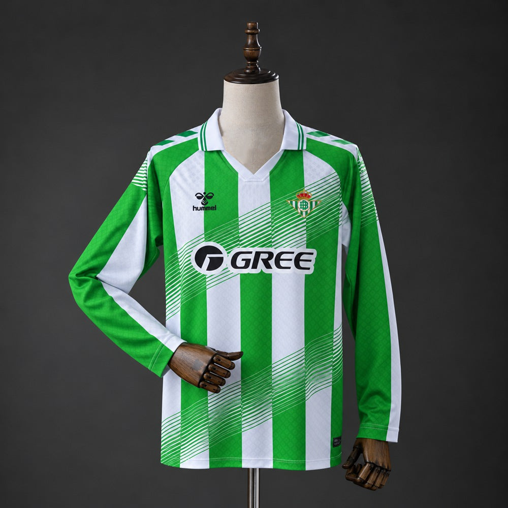 26/27 Real Betis Home Long-Sleeve Jersey