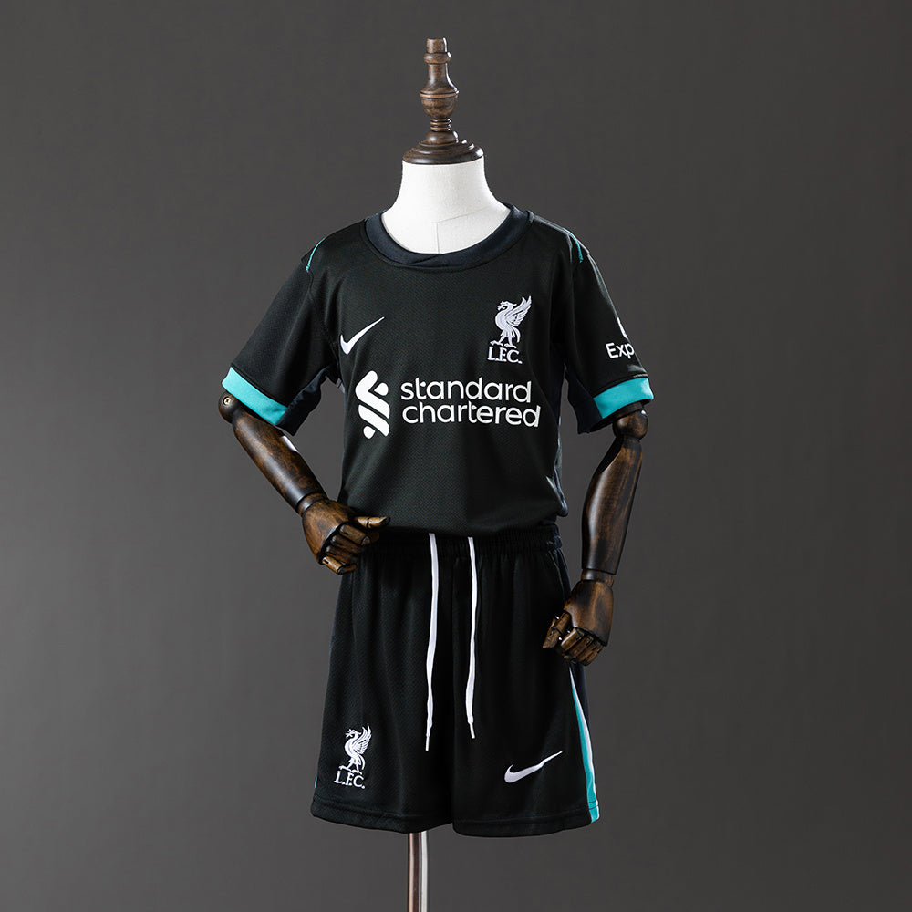 24/25 Liverpool Away Kids Kit