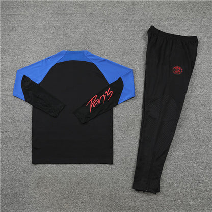 Jordan Paris Black With Colorful Orchid Tracksuit
