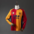 01/02 AS Roma Champion Edition Long Sleeve Retro Jersey