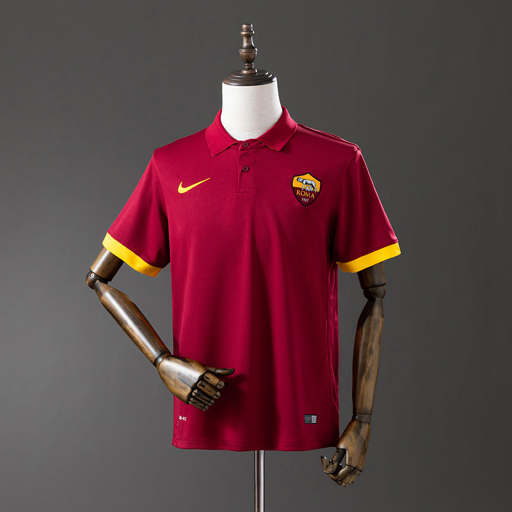 14/15 AS Roma Home Retro Jersey