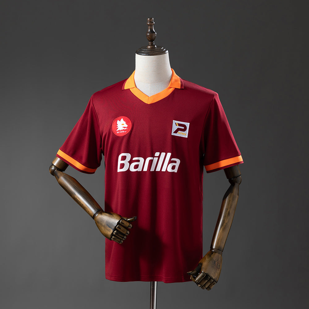 82/83 AS Roma Home Retro Jersey
