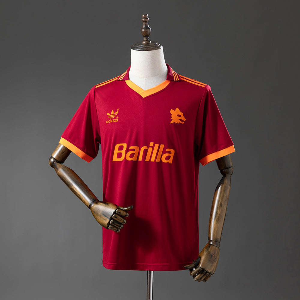 92/94 AS Roma Home Retro Jersey