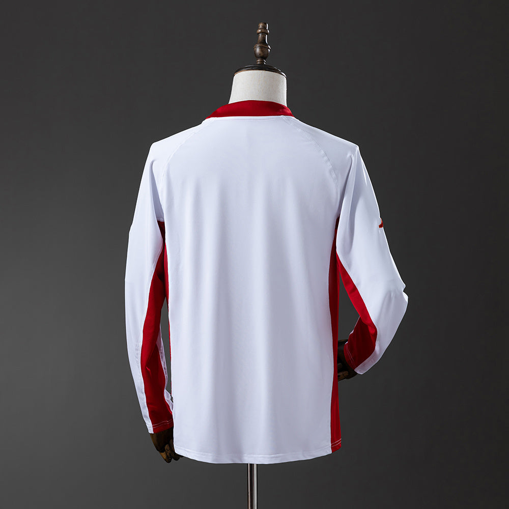 01/02 AS Roma Away Long Sleeve Retro Jersey