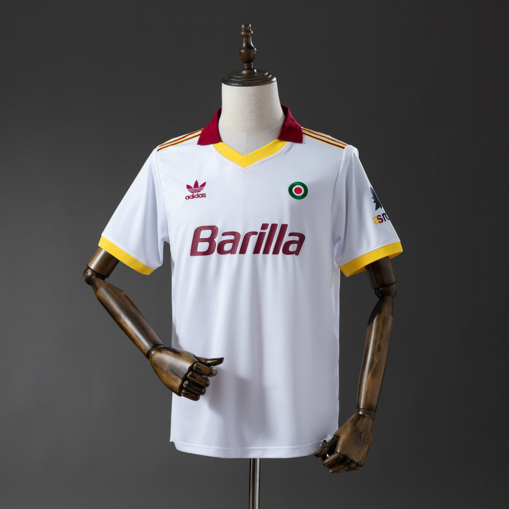 91/92 AS Roma Away Retro Jersey