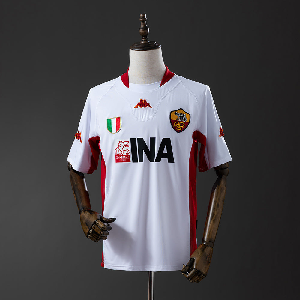 01/02 AS Roma Away Retro Jersey