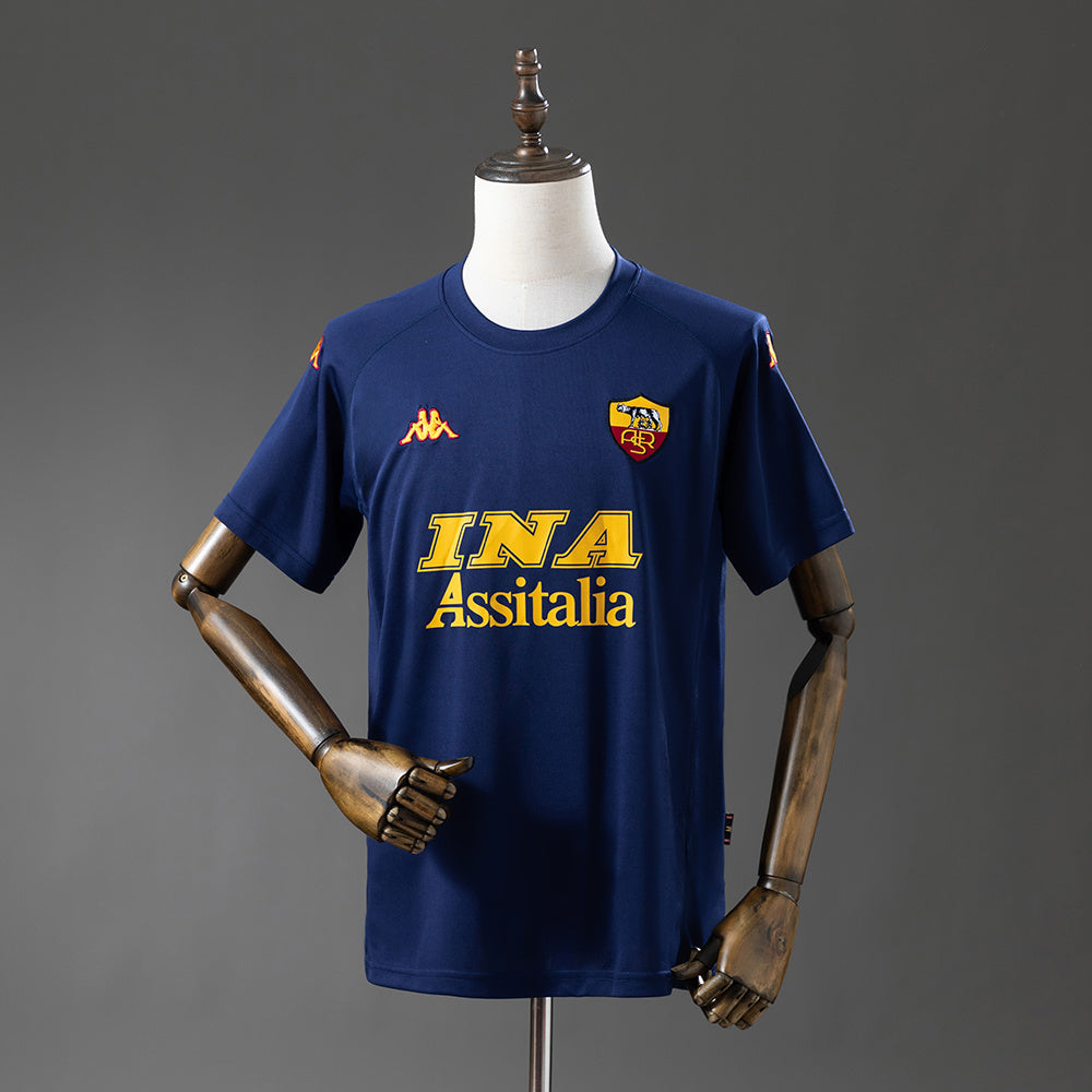 00/01 AS Roma Third Retro Jersey
