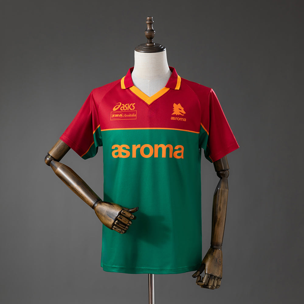 95/96 AS Roma Training Retro Jersey