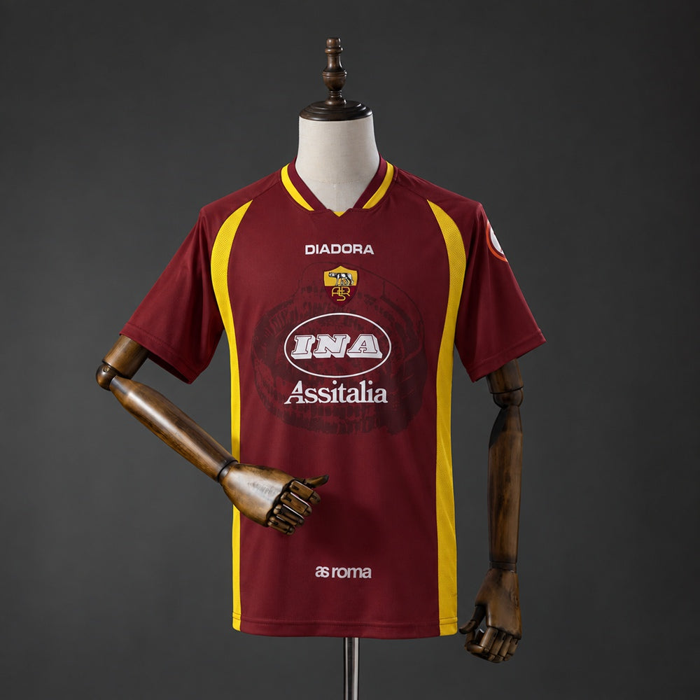 97/98 AS Roma Home Retro Jersey