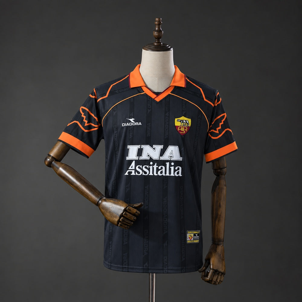 99/00 AS Roma Away Retro Jersey