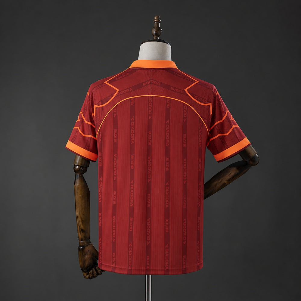 99/00 AS Roma Home Retro Jersey