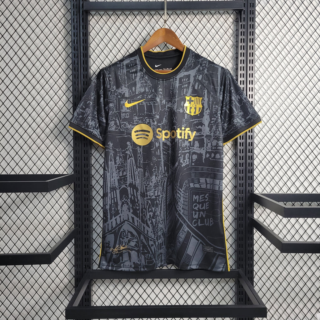 23-24 Barcelona Black & Gold Special Edition Jersey