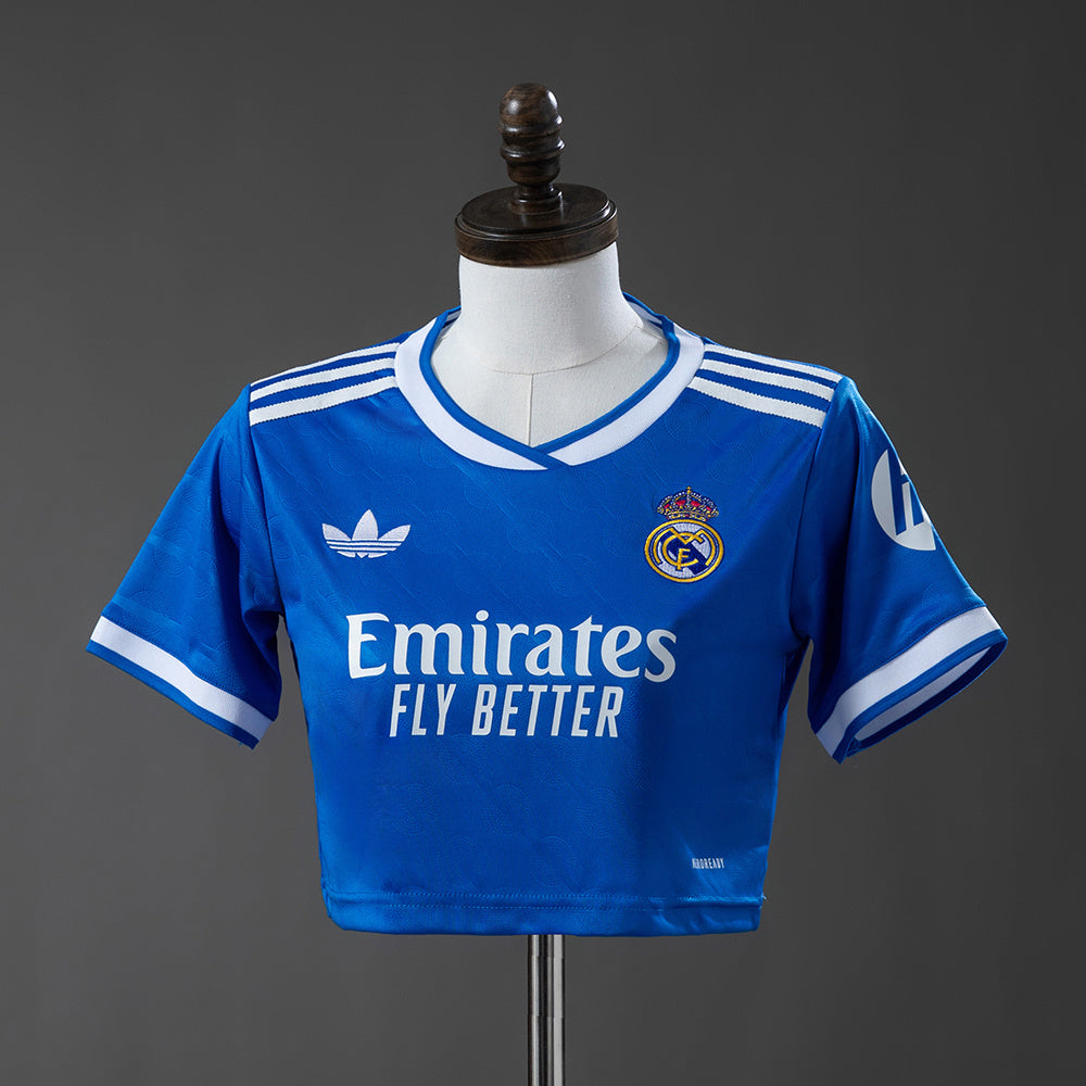 25/26 Real Madrid Third Women's Crop Jersey