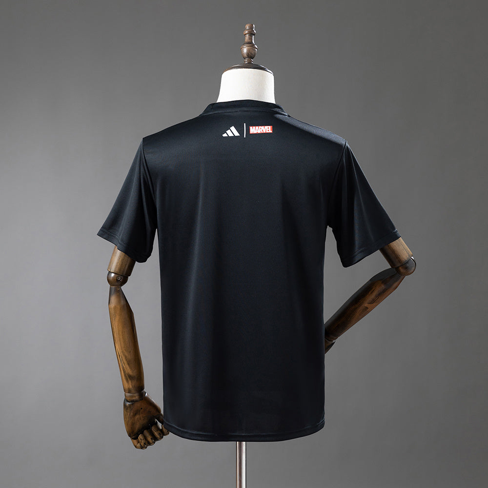 25/26 Real Madrid Avengers Pre-Match Jersey Black
