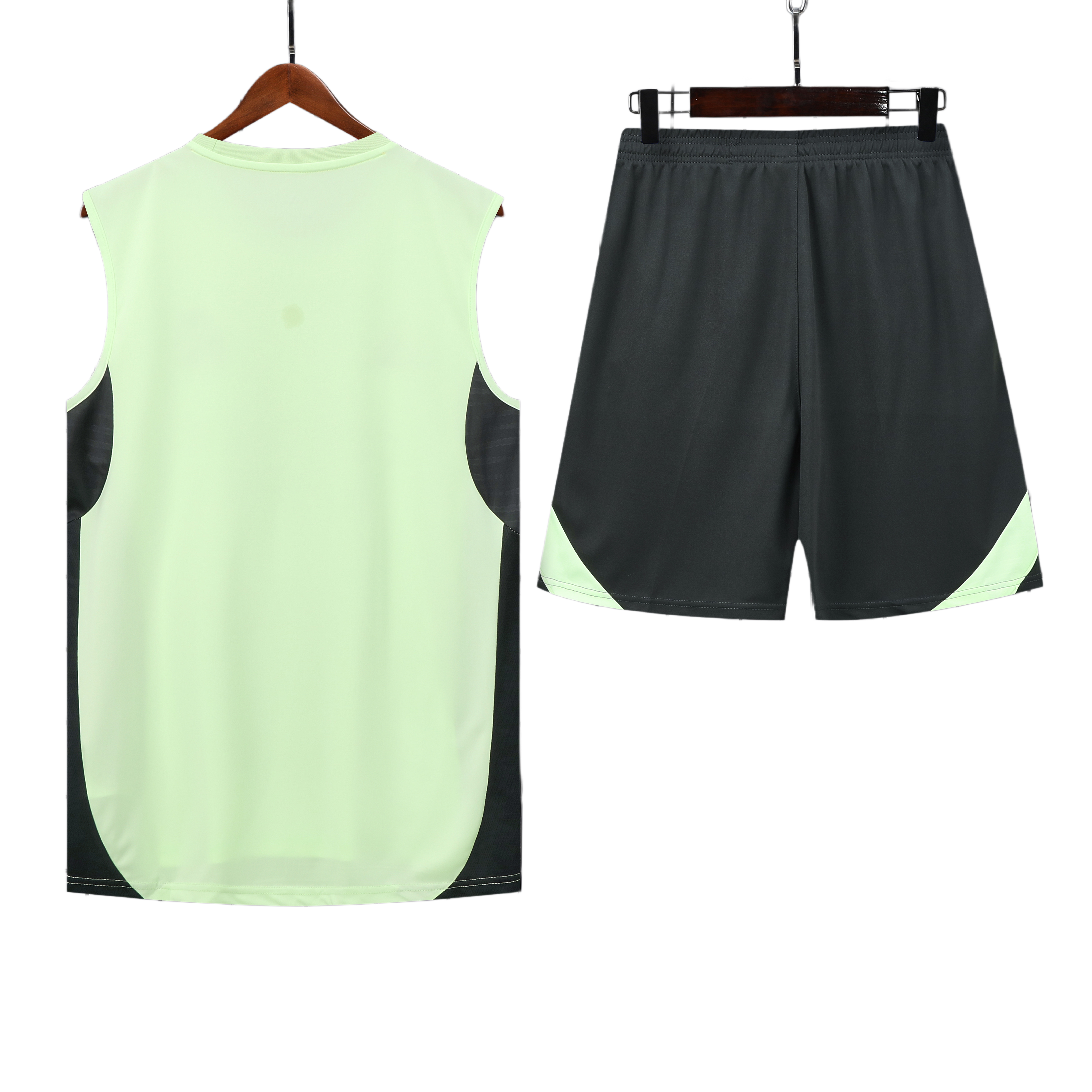 25/26 Real Madrid Light Green Vest Kit