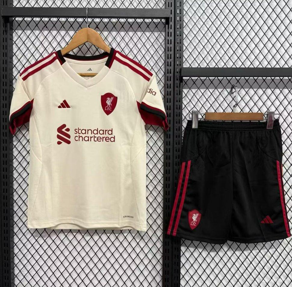 25/26 Liverpool Away Kids Kit