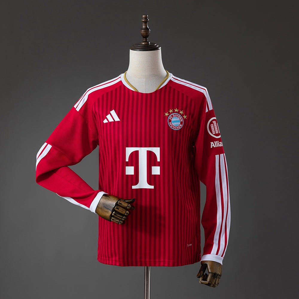26/27 Bayern Munich Home Long Sleeve Jersey