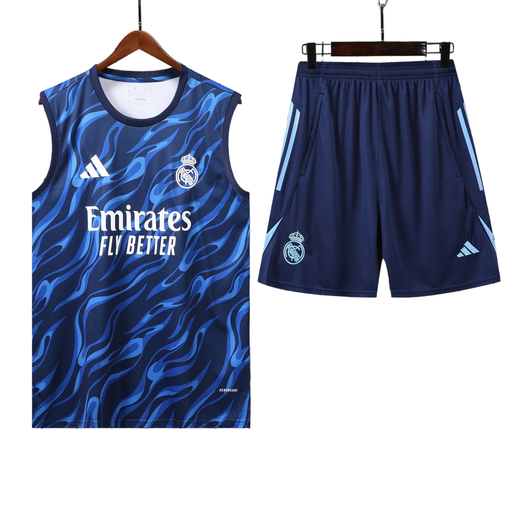 25/26 Real Madrid Navy Blue Vest Kit