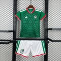 2026 World Cup Mexico Home Kids Kit