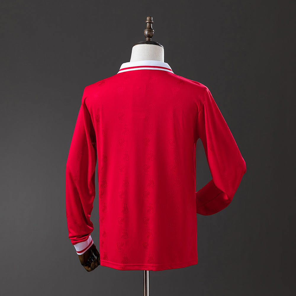 96/97 Liverpool Home Long Sleeve Retro Jersey