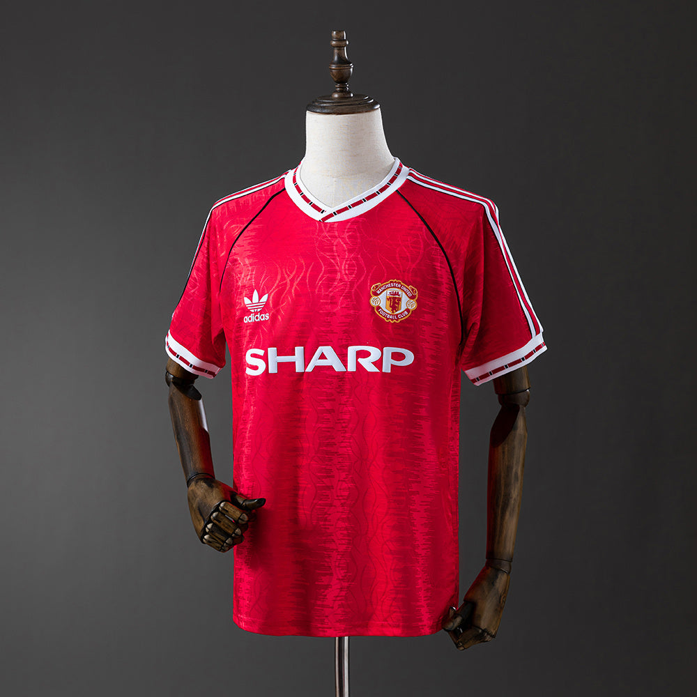 90/92 Manchester United Home Retro Jersey