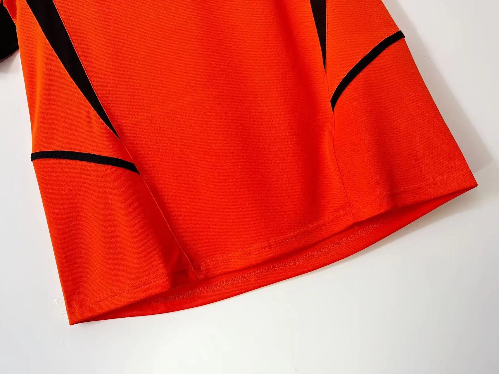 2002 Netherlands Home Retro Jersey