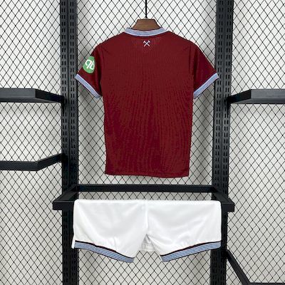25/26 West Ham United Home Kids Kit
