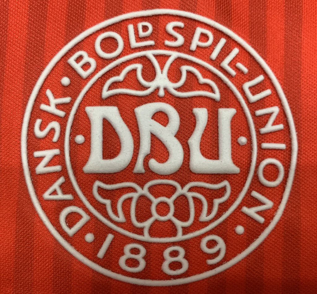1986 Denmark Home Retro Jersey