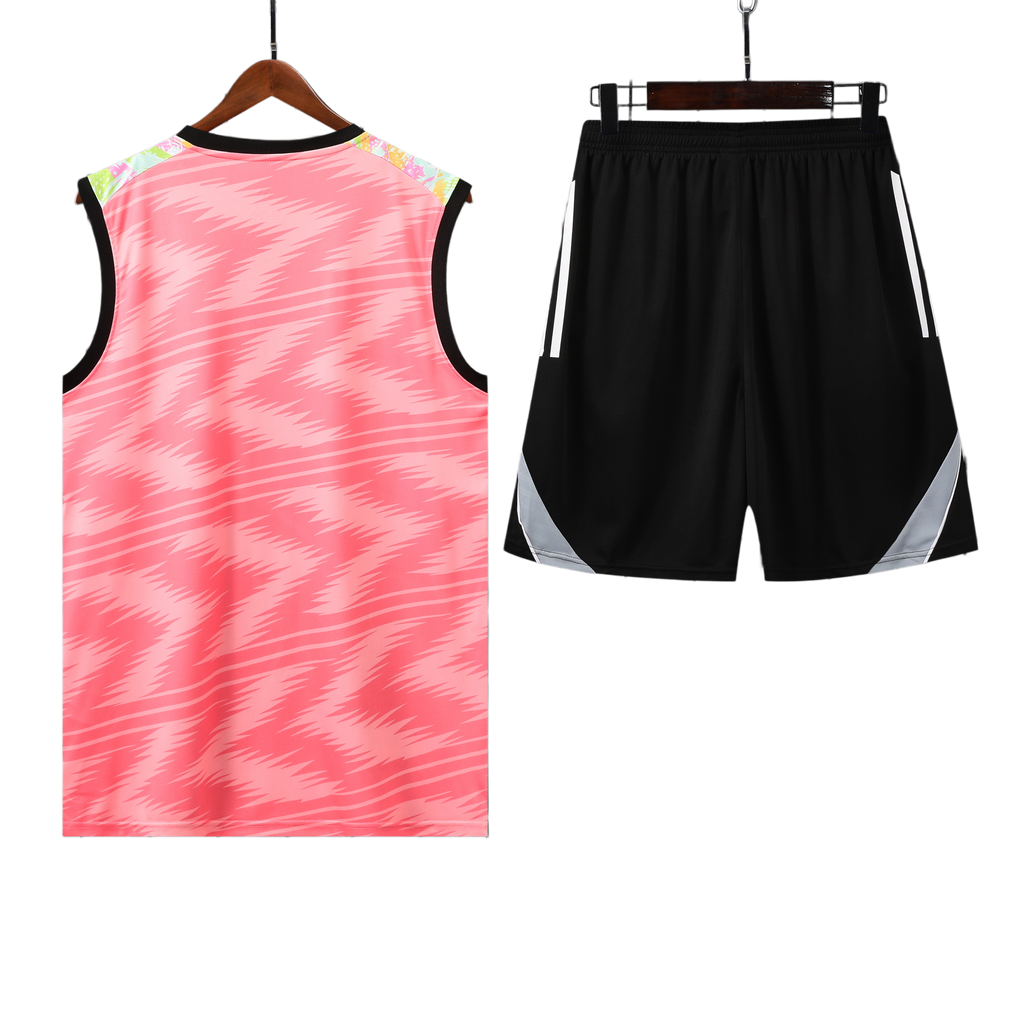 25/26 Real Madrid Pink Vest Kit