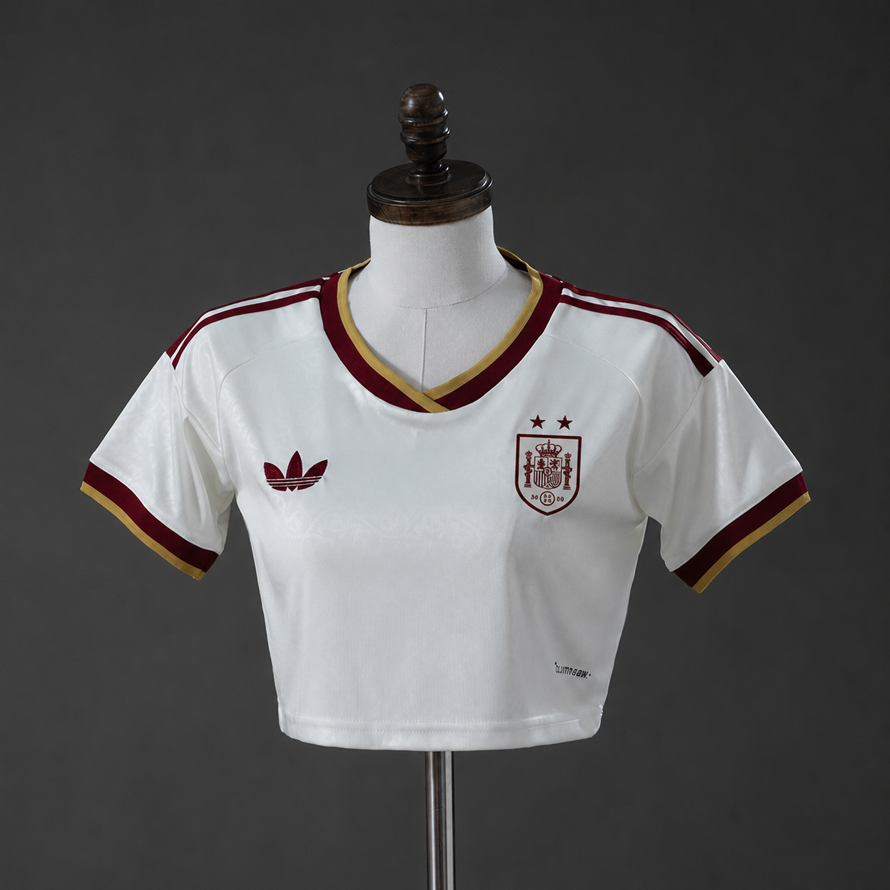 2026 Spain Away 2-Star Champions Edition Women’s Crop Jersey