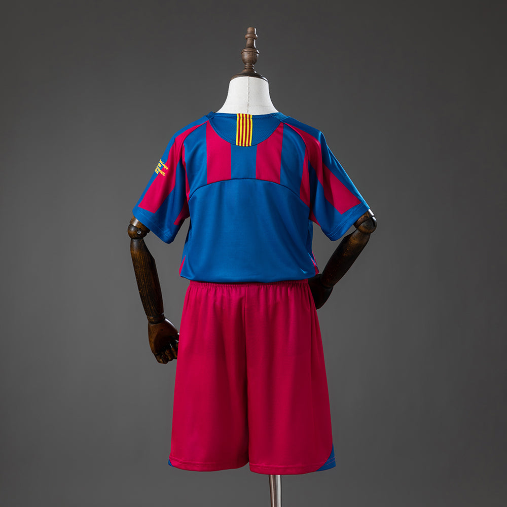 05/06 Barcelona Home (UEFA Champions League) Retro Kids Kit