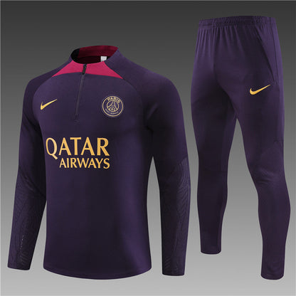 Paris Blue Purple Tracksuit