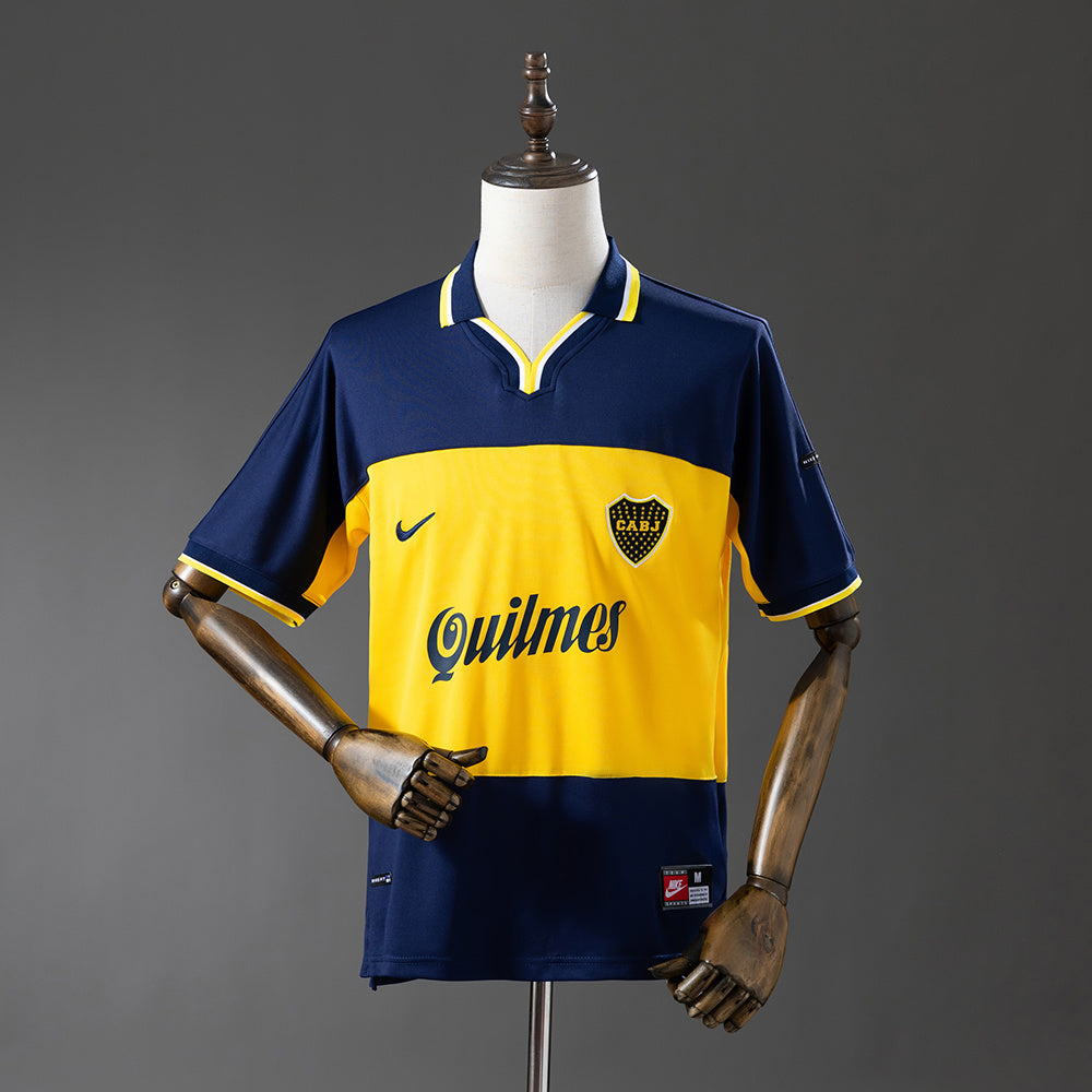1999 Boca Juniors Home Retro Jersey
