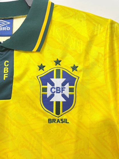 91/93 Brazil Home Retro Jersey