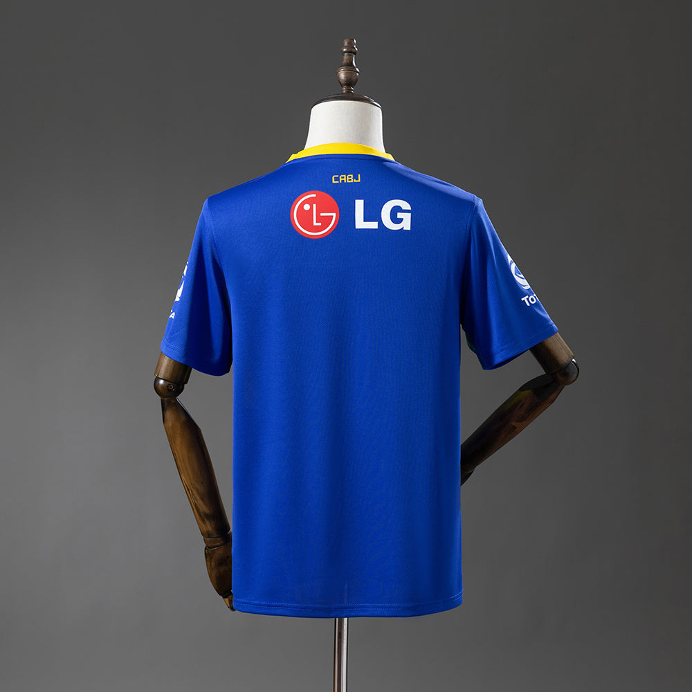 10/11 Boca Juniors Home Retro Jersey