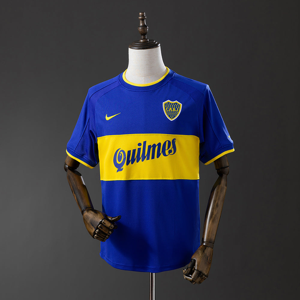 99/00 Boca Juniors Home Retro Jersey