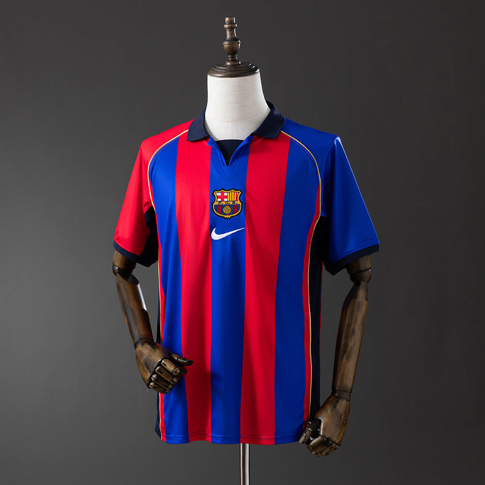 01/02 Barcelona Home Retro Jersey